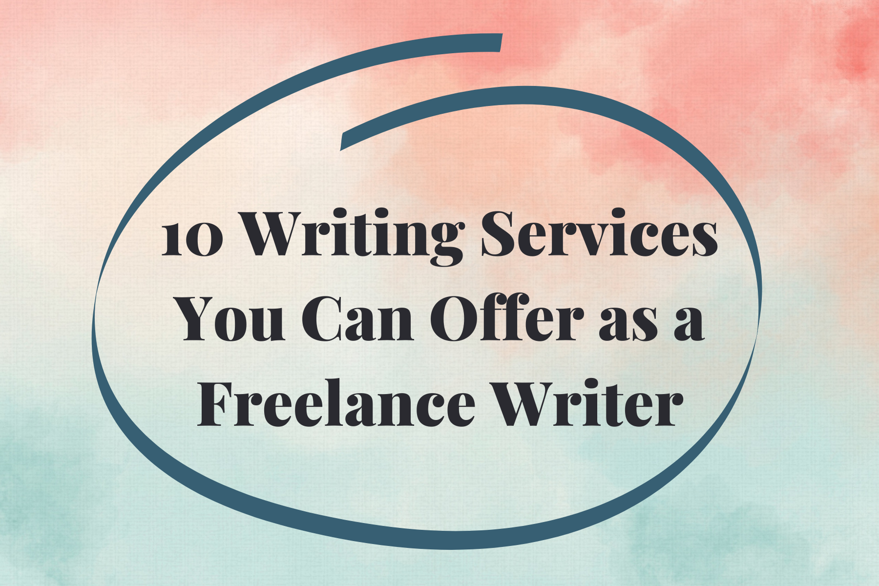 freelance writer writing services